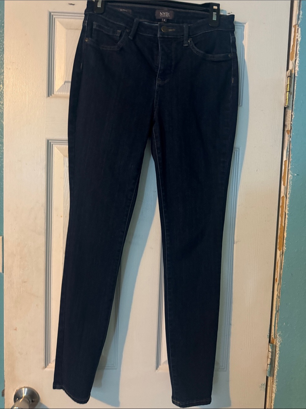 NYDJ Women's Skinny Jeans in Dark Indigo